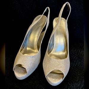 Preview International Sparkly Stilettos, Size 12